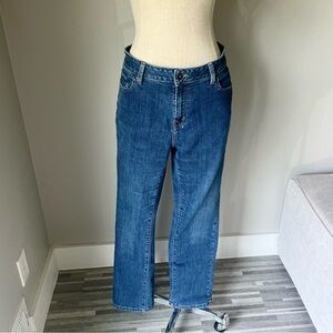 L.L. Bean classic fit slim straight jeans
